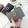 Women Walets Small Leather Burse Mulher Ladies Card Saco para mulheres Purse feminina Mey Clip 7267#