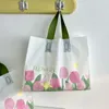 Geschenkverpakking 50 stuks verpakking plastic zak kleine bedrijven bedankzakjes met handvatten bruiloft verjaardagsfeestje