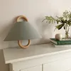 Wall Lamp Vintage Wind Foyer Hallway Living Room Bedroom Bedside Ins Homestay Beech Solid Wood