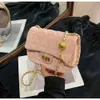 Borse tote di moda di lusso firmate Nuova borsa da donna nel 2024 borsa a tracolla alla moda e alla moda borsa a tracolla singola versatile borsa con catena a griglia di diamanti di fascia alta