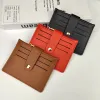 PU ID -kortinnehavare Vintage Anti Thief Bank Credit Bus Cards täcker mynt dollar Pouch Hasp Pocket Mini Walls Bags Organizer Y9ej#