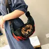женская винтажная нейловая поясная сумка женская ретро шикарная дизайнерская роскошная ткань текстильная сумка-банан нагрудная сумка поясная сумка x6FV #