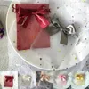 10 pezzi di imballaggio per gioielli Mesh Mesh Org Organing Borse Bowknot Pharl Borse Wedding Candy Gifts Borsa di stoccaggio Caschetti Nuovo Fi X04Z#