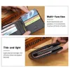 Bison Denim Men's Wallet Leather Billfold Slim Cow Capte Card Card, inserts Coin Poss de monnaie Luxury Busin Pollable Wallet Z5CB #