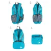 Sacos de acampamento mochila para mulheres ginásio dobrável bolso homens caminhadas equipamentos pequeno esporte ao ar livre montanhismo escalada mochila feminino