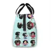 mafalda Lunch Bag Kid Women Insulati Portable Waterproof Picnic Coole Bag Breakfast School Reusable Food Bag Bento Box i7K9#