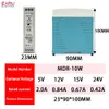 AC100-240V Input Mini Din Rail Switch Power Supply Voltage Transformer MDR-10W 20W 40W 60W 100W DC 5V 12V 15V 24V 36V 48V Output