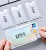 1/5 / 10pcs Anti RFId Carte Holder Blocking Reader Bank Bank Card Card Card Protecteur Protecteur Metal Credit Holder Aluminium Case G85W #