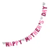 Dekoracja imprezowa Szczęśliwego Dnia Matki Baner Paper Wiselant Bunting
