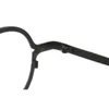 Lunettes de soleil montures rétro femmes lunettes rondes pour hommes lunettes pur titane lunettes mode optique lunettes Prescription