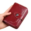 new Genuine Leather Women Wallet Small Ldies Purses Short Coin Purse For Girls Female Small Portomee Lady Perse Card Holder 85BN#