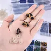 100pcs 8 mm Akcesoria do lalki gałek ocznych kolorowe plastikowe pluszowe Oczy Bezpieczeństwo Amigurumi do zabawek 8 mm 10 mm 12 mm DIY Zabawne Zabawne Oczy Zwierzę