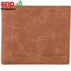 Leder 2020 Vintage Men Wallets Slim Short Mens Wallet Rfid Busin Male Geldbörse Münze Geldbeutel Halter Mey Bag Männer Clutch Bag R0wu#