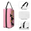 Greyhound Dog Cosmetic Bag Women Kawaii Big Pojemność Głowa Rest Brindle Hound Makeup Case Beauty Storage Toalet