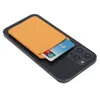FI Magnetic Wallet Pu Leather Credit Card Holder Sleeve For Back Of Cell På BAS PHES CASE ACCORES R7T4#