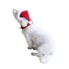 Одежда для собак, забавная шляпа Санта-Клауса, треуголка для домашних животных, головной убор, реквизит с шарфом для кошек и собак, падение