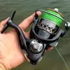 Rullar Fiskrulle 20007000 Metal Line Cup Sea Tackle Fishing Spinning Reel Metal Spool 5.2: 1/4.7: 113BB Bolllager karp