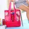 New Thermal Insulati Bag Handheld Lunch Bag Útil Bolsa de Ombro Cooler Picnic Mesh Beach Tote Food Drink Storage T5tY #