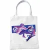 SK8 The Infinity Canvas Tote Bag Eco Skate Infinity Anime Shop SkateBoard Boys Sholdendable Beach Shopper Bag a1ux＃