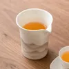 Koppar tefat jade porslin berg vit mair cup kinesisk cha hai tea tepecup teaware ceremoni redskap butik