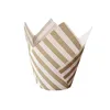 Wijnglazen 100 Stuks Bakpapier Cups Cupcake Liners Stijl Perkament Vierkante Non Stick Voor Winter Mokken Vrouwen Vat cup