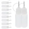 Storage Bottles 30 Pcs Bottled Needle Tip Squeeze Glue Applicator Oil For Liquids With Fine