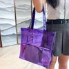 Transparante PVC Waterdichte draagtas herbruikbare kleding Eco tas fi draagbare casual dames reiswinkel tas dikke handtas b3k1#