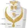 Necklace Earrings Set ZEADear Jewelry Gold Color Ring Bracelet For Wedding Jewellery Accessories Nigeria Italy Gifts Wholesale