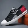 Casual Shoes Męska pomoc płócienna Sprężyna Sport Sports z płaskim letnim wygodnym oddychaniem 21002