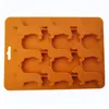 Baking Moulds Silicone Mold No Odor Dachshund Dog Shaped Ice Tray Dessert Easy Demoulding Reusable Cube Party Supplies