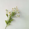 Decorative Flowers Fake Indoor Outdoor Office Table Flower Accessories Garden Crafts Artificial Wedding Decoration Daisy