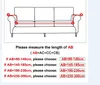 Stuhlhussen 1/2/3/4-Sitzer-Sofa-Schonbezug, elastisch, grünes Blatt, Schnitt-Eckcouch für Wohnzimmer, Funda-Abdeckung