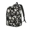 Lunar padrão mochila eclipse kawaii mochilas menino menina diariamente durável sacos de escola alta personalizado presente natal 17z3 #