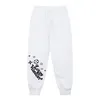 Men's and women's sweatpants overalls sweat Harlan foldable stretch pants jogging elastic pants designer#008