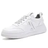 Casual schoenen Echt leer Mesh Ademend Comfortabel Dikke zolen Ronde neus Dames Retro Trend Veelzijdig Modieus Sport