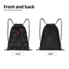 siuuuuuu Cristiano Raldo Drawstring Backpack Sports Gym Bag Cr7 Football String Sackpack for Exercise k5Ep#