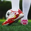 American Football Shoes Children Ultralight Training Boy Girl Soccer Outdoor inomhus Fast Futsal Bootssl