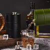 Hip Flasks 750 Ml Oil Drum Stainless Steel Flagon Food Grade Wine Storage Camping Whisky Jug Liquor Flask