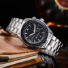 European Brand Quartz Stainless Steel Strap Men's Watch