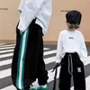 Pantalon pour enfants vêtements garçons pantalons de sueur printemps d'été pantalons de sport confortables