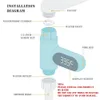 Grifos de ducha digitales LED Termómetro de agua Temperatura de baño Medidor de bañera de hidromasaje Monitor de temperatura de agua de bañera de hidromasaje para el hogar