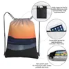 Água Paisagem Cordão Mochilas Sacos Esportes Crianças Tecido Portátil Viagem Ao Ar Livre Universal Mochila Pesca Pesca Almoço f5ia #