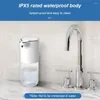 Dispenser di sapone liquido Sensore intelligente impermeabile a infrarossi da 400 ml Touchless di grande capacità per la cucina del bagno