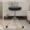 Pokrywa krzesła okrągłe pokrycie siedzenia stołek barowy elastyczne ubrania stołowe kontratak bawełniany