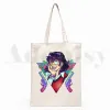 japanese Manga Anime Kakegurui Yumeko Jabami Fi Graphic Carto Print Shop Bags Girls Fi Casual Pacakge Hand Bag 60i1#