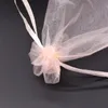 100pcs Sacs d'organza transparents Sacs à cordon cadeau pour la fête de bijourie Fonction Festival Festival Sacs de bonbons Drop Ship H58L #