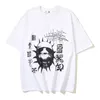 Mens T Shirts Vintage Cotton Summer Short Sleeve Hip Hop Rap Tops Tees O Neck Casual Tshirts Print Tops Freestyle High Street Loose Fit Lovers Luxury Tshirt Size M-2XL