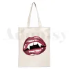 The Vampire Diaries Handtaschen Umhängetaschen Freizeitgeschäft Dam Saattasche Handtasche Elegante Chrcles Vampiricas Canvas Bag V2FP#