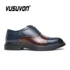 Casual Shoes Men Oxfords Modna Patchworka Koronna sukienka Klasyczna monefr Wedding Causal Business Foot na imprezę duży rozmiar 38-46