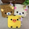 Nowy uroczy Rilakkuma Korilakkuma Kiiroitori Kids Woman Plush Flush Foped Torby dla dzieci C7do#